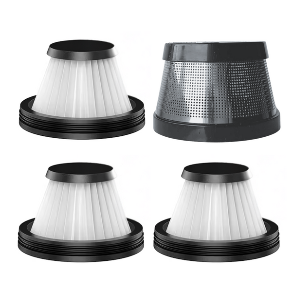 AUTO STOFZUIGER V2 HEPA FILTERS & BESCHERMKAPJE - BUNDEL