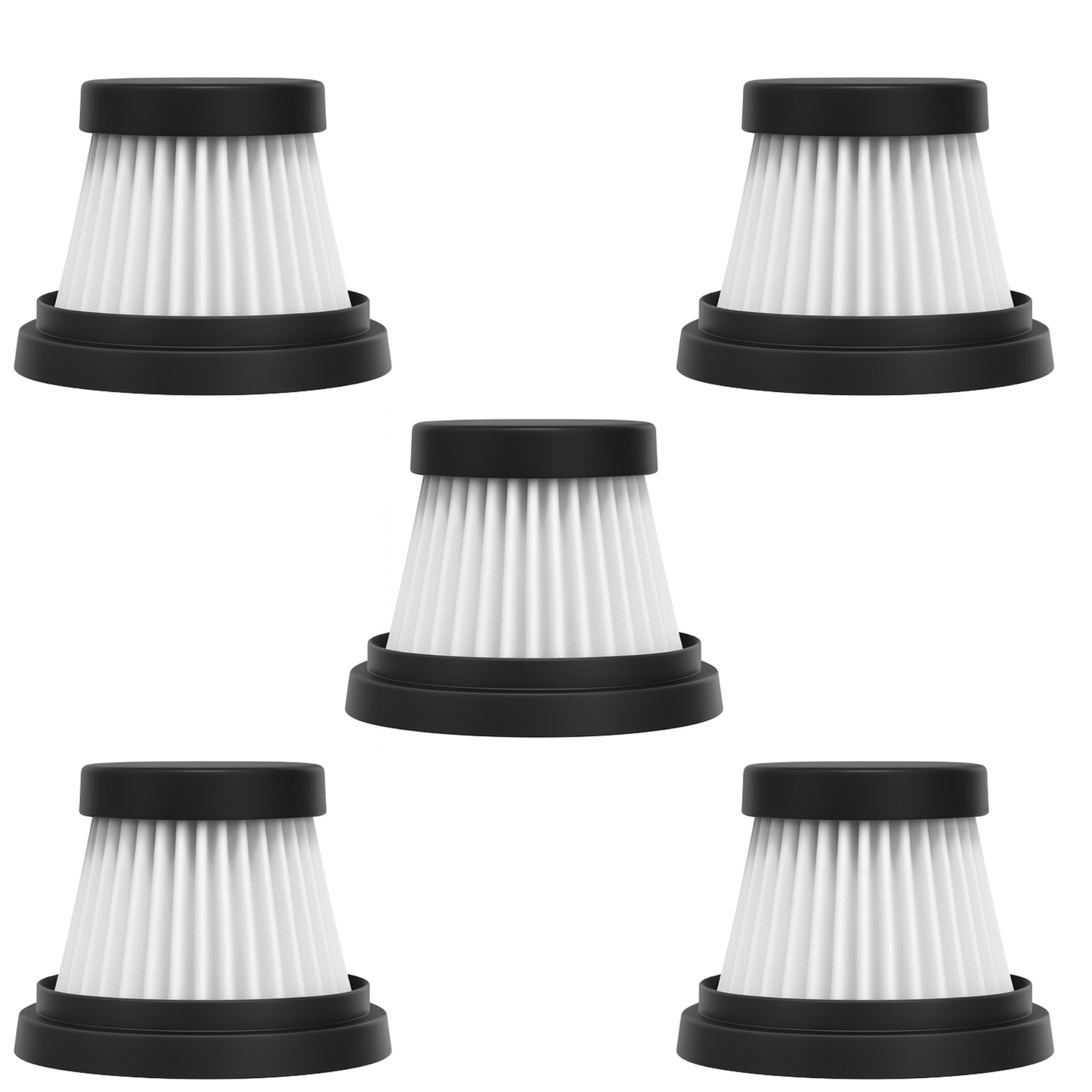 AUTO STOFZUIGER V1 HEPA FILTERS - 5 PACK