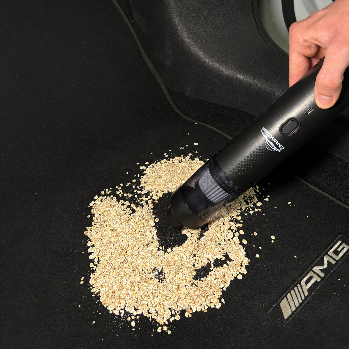 Zuig je auto helemaal schoon!