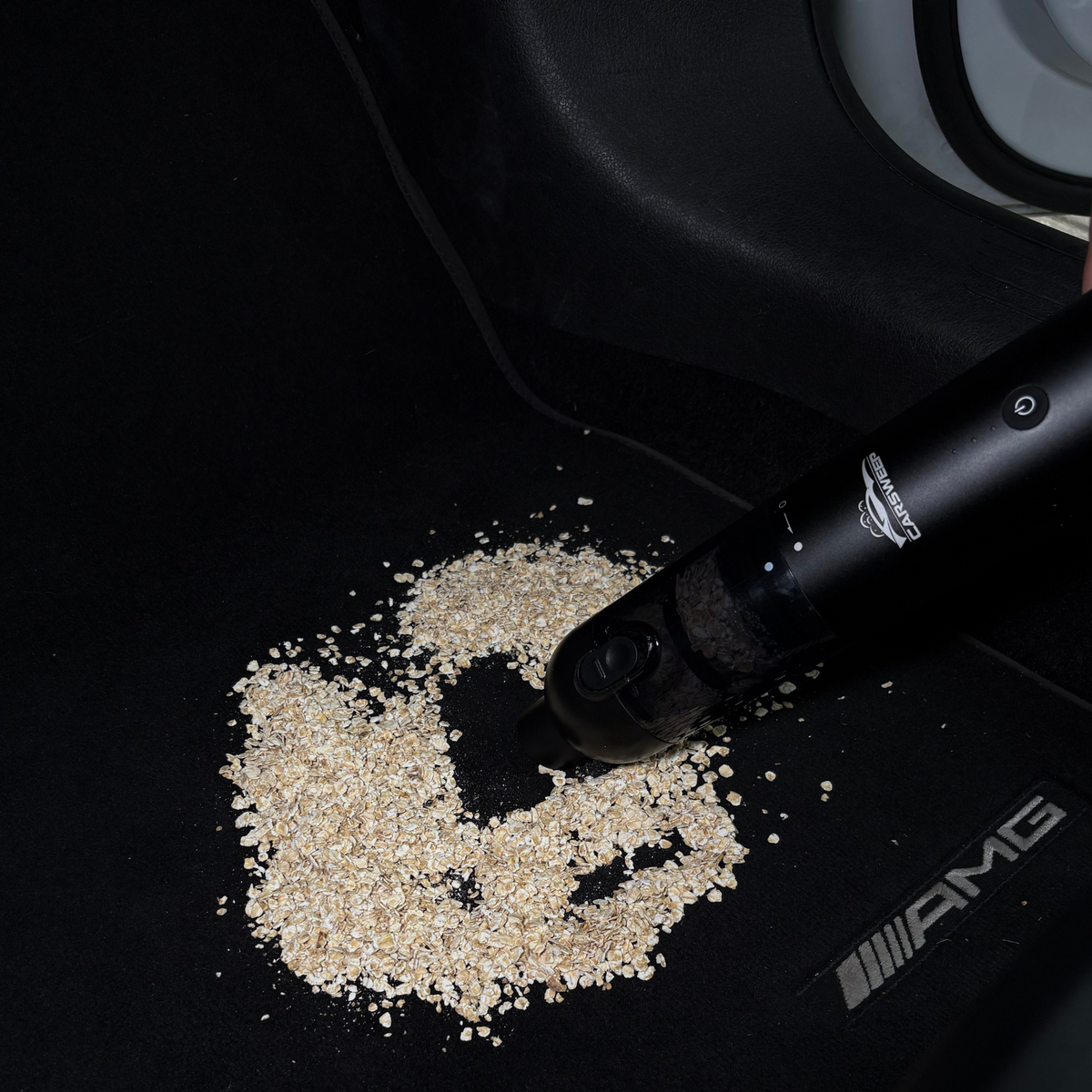Zuig je auto helemaal schoon!